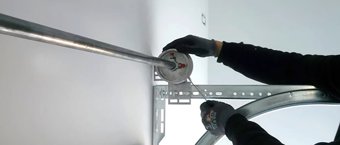 Garage door cable repair